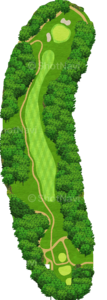 No.14のコースレイアウト