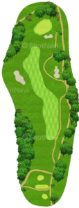 No.18のコースレイアウト