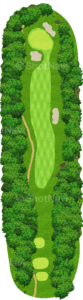 No.10のコースレイアウト