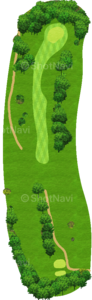 No.14のコースレイアウト