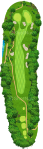 No.18のコースレイアウト