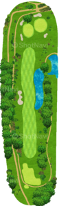 No.9のコースレイアウト