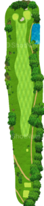 No.13のコースレイアウト