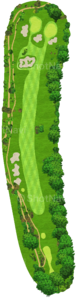 No.13のコースレイアウト