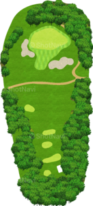 No.14のコースレイアウト
