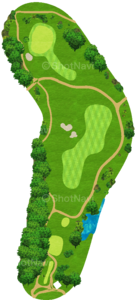 No.14のコースレイアウト