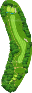 No.17のコースレイアウト