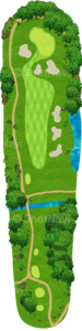 No.11のコースレイアウト