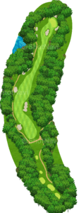 No.3のコースレイアウト