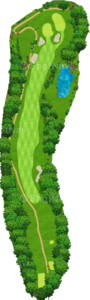 No.15のコースレイアウト