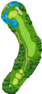 No.9のコースレイアウト