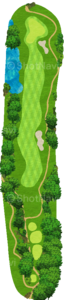 No.11のコースレイアウト