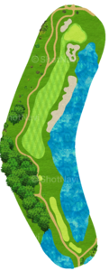 No.18のコースレイアウト