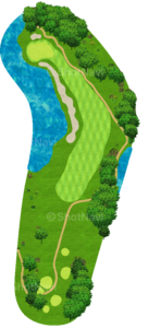 No.14のコースレイアウト
