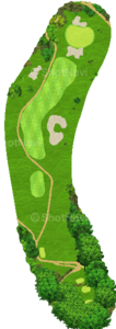 No.9のコースレイアウト