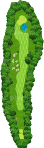 No.9のコースレイアウト
