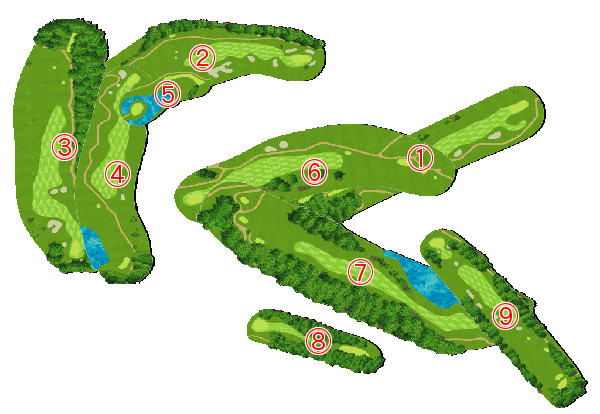コース全体俯瞰図